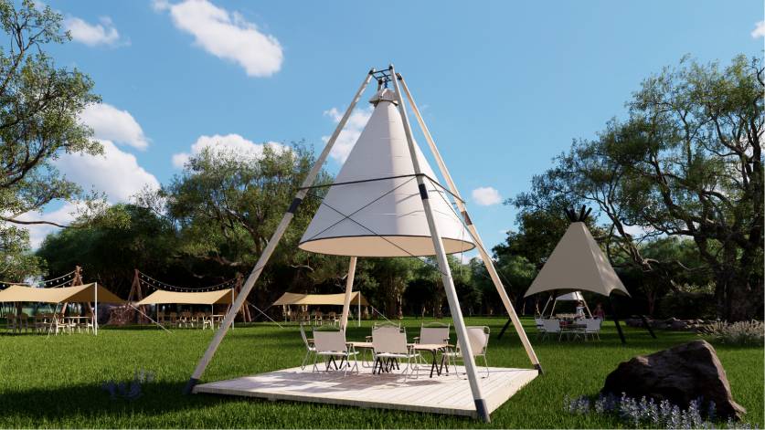 露营酒店帐篷